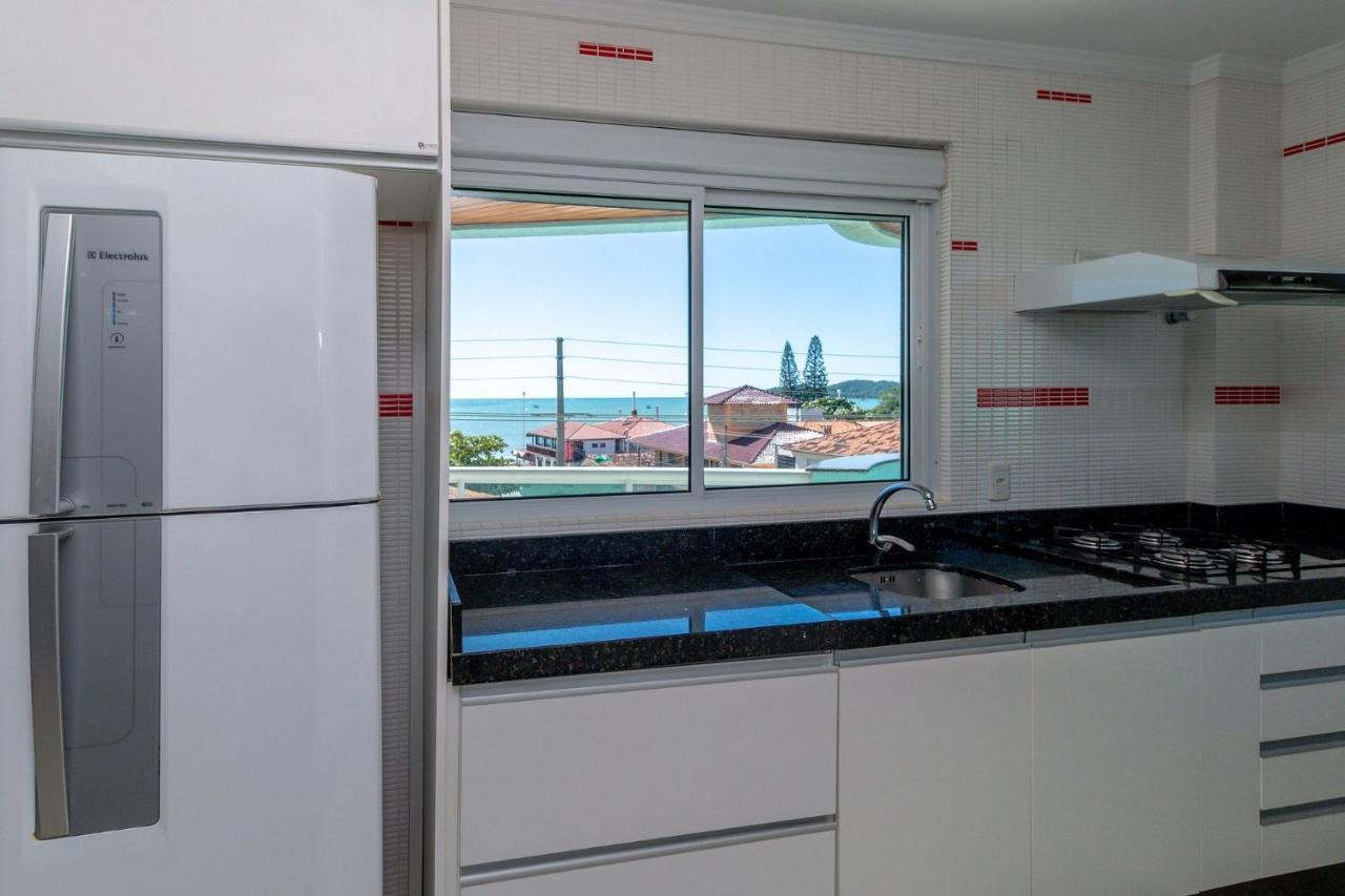 Aluguel Apartamento 3 Quartos Vista Mar Bombas Sc 邦比尼亚斯 外观 照片