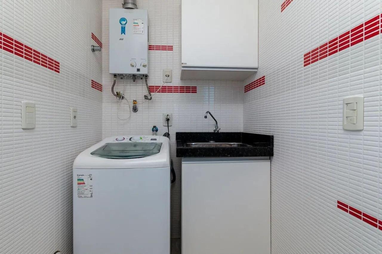 Aluguel Apartamento 3 Quartos Vista Mar Bombas Sc 邦比尼亚斯 外观 照片